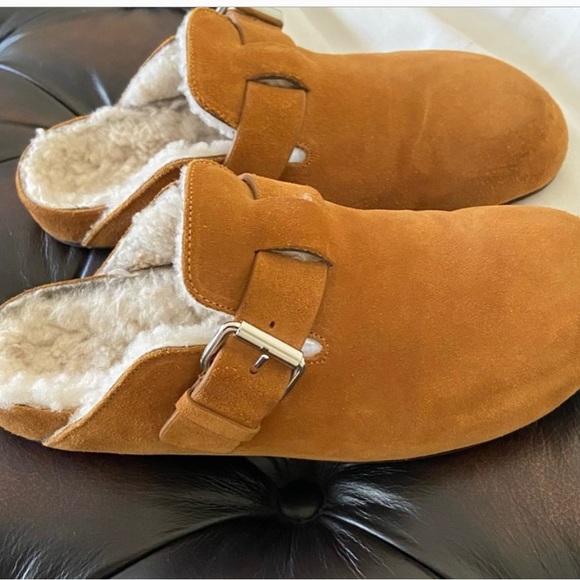 Isabel Marant shearling mules cognac size 39 or 8.5 - Picture 4 of 8